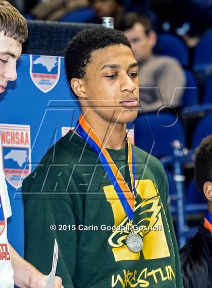 Thumbnail 3 in NCHSAA State 2A Wrestling Championships (Awards) photogallery.