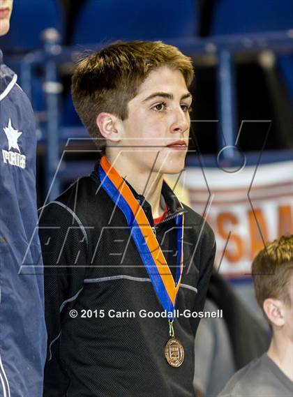 Thumbnail 1 in NCHSAA State 2A Wrestling Championships (Awards) photogallery.