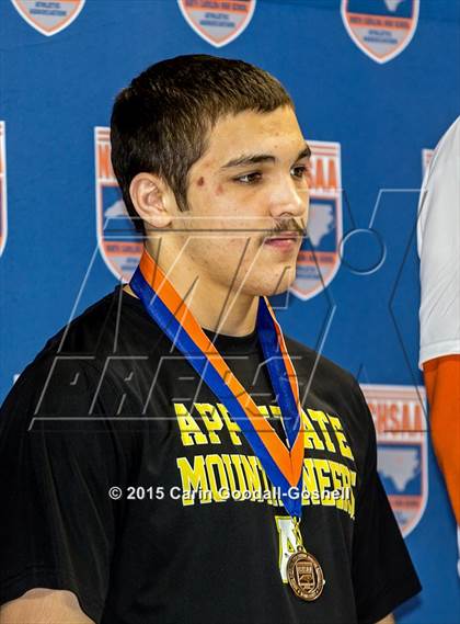 Thumbnail 1 in NCHSAA State 2A Wrestling Championships (Awards) photogallery.