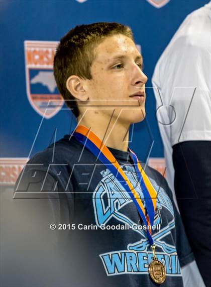 Thumbnail 1 in NCHSAA State 2A Wrestling Championships (Awards) photogallery.