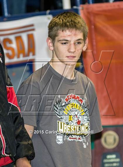 Thumbnail 3 in NCHSAA State 2A Wrestling Championships (Awards) photogallery.
