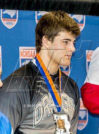 Thumbnail 1 in NCHSAA State 2A Wrestling Championships (Awards) photogallery.