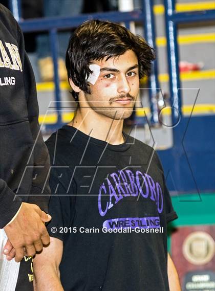 Thumbnail 1 in NCHSAA State 2A Wrestling Championships (Awards) photogallery.