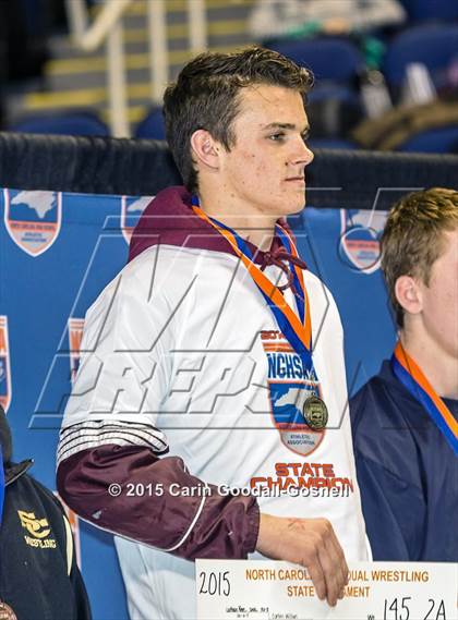 Thumbnail 2 in NCHSAA State 2A Wrestling Championships (Awards) photogallery.
