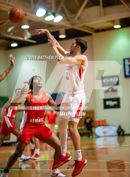 Thumbnail 3 in Freedom Christian Academy vs. Liberty Heights (Phenom Hoops & Dreams) photogallery.