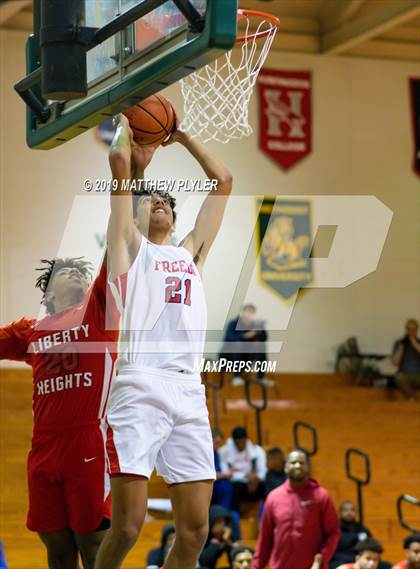 Thumbnail 1 in Freedom Christian Academy vs. Liberty Heights (Phenom Hoops & Dreams) photogallery.