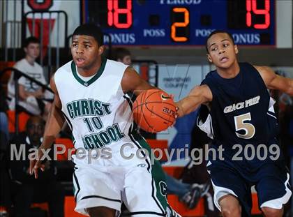 Thumbnail 1 in Christ vs. Grace Prep (Marshall County Hoopfest) photogallery.