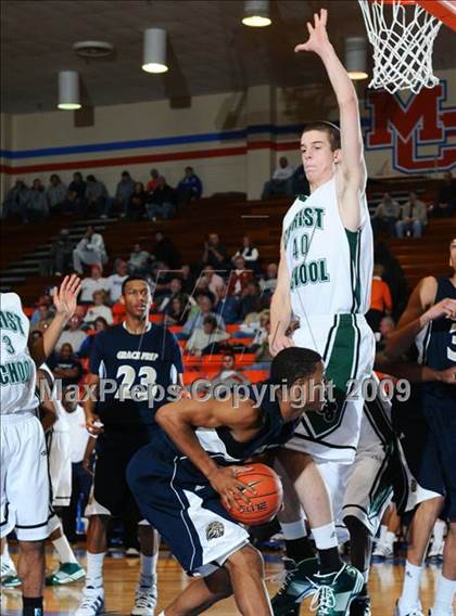 Thumbnail 1 in Christ vs. Grace Prep (Marshall County Hoopfest) photogallery.
