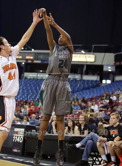 Thumbnail 1 in Liberty Ranch vs Summerville (CIF SJS D4 Final) photogallery.