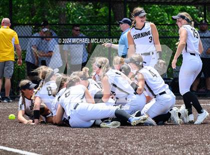 Thumbnail 1 in Fairport vs Corning-Painted Post (NYSPHSAA AAA Final) photogallery.