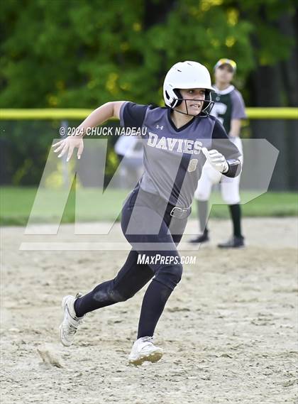 Thumbnail 2 in Cranston East vs Davies Career & Tech (RIIL Division 3 Opening Round) photogallery.