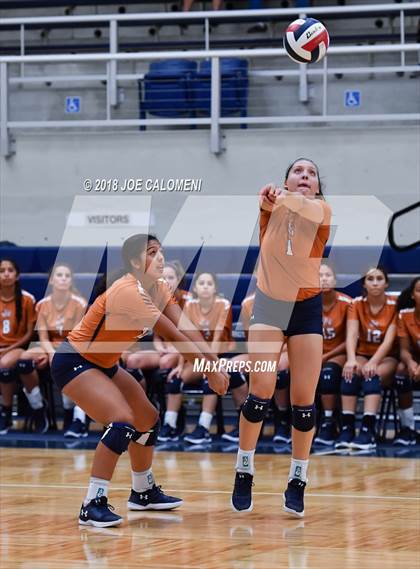 Thumbnail 1 in Madison vs Harlan (NISD Volleyball Tournament) photogallery.