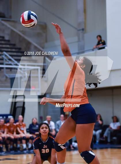 Thumbnail 1 in Madison vs Harlan (NISD Volleyball Tournament) photogallery.