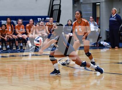 Thumbnail 2 in Madison vs Harlan (NISD Volleyball Tournament) photogallery.