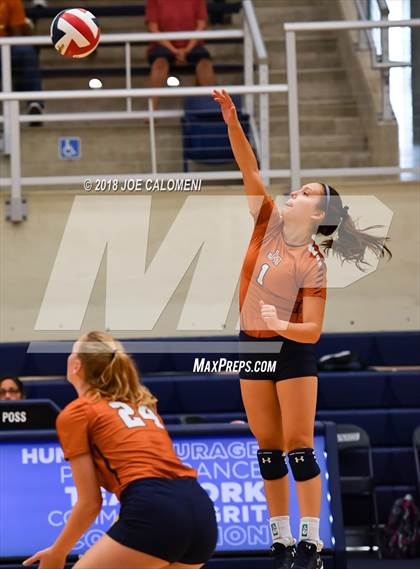 Thumbnail 1 in Madison vs Harlan (NISD Volleyball Tournament) photogallery.