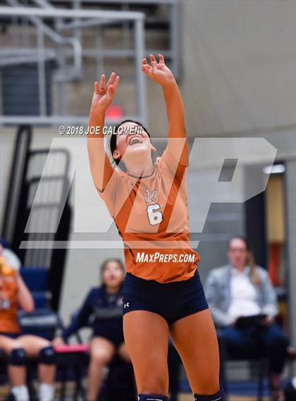 Thumbnail 1 in Madison vs Harlan (NISD Volleyball Tournament) photogallery.