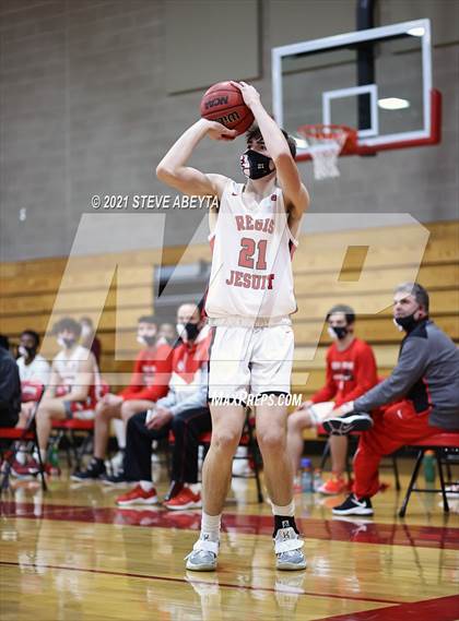 Thumbnail 1 in Doherty @ Regis Jesuit (CHSAA Sweet 16) photogallery.