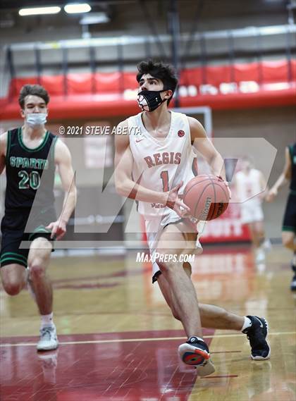 Thumbnail 3 in Doherty @ Regis Jesuit (CHSAA Sweet 16) photogallery.