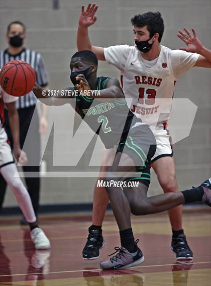 Thumbnail 2 in Doherty @ Regis Jesuit (CHSAA Sweet 16) photogallery.