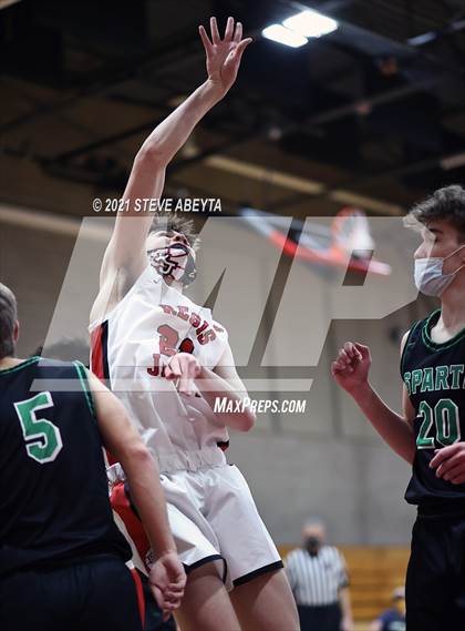 Thumbnail 3 in Doherty @ Regis Jesuit (CHSAA Sweet 16) photogallery.