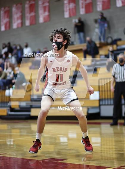 Thumbnail 1 in Doherty @ Regis Jesuit (CHSAA Sweet 16) photogallery.