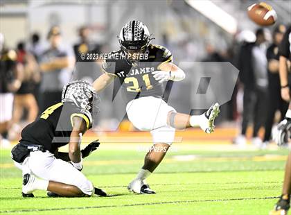Thumbnail 1 in St. James vs. North Webster (LHSAA D3 Non-Select Regional) photogallery.