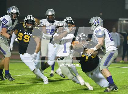 Thumbnail 3 in St. James vs. North Webster (LHSAA D3 Non-Select Regional) photogallery.