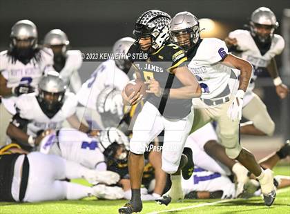 Thumbnail 2 in St. James vs. North Webster (LHSAA D3 Non-Select Regional) photogallery.