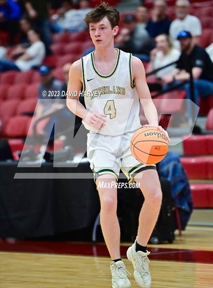 Thumbnail 2 in (CHSAA 3A Boys Basketball first Round) SkyView Academy vs Highland photogallery.