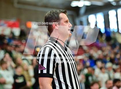 Thumbnail 3 in (CHSAA 3A Boys Basketball first Round) SkyView Academy vs Highland photogallery.
