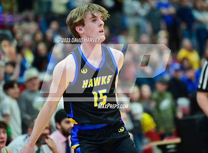 Thumbnail 1 in (CHSAA 3A Boys Basketball first Round) SkyView Academy vs Highland photogallery.