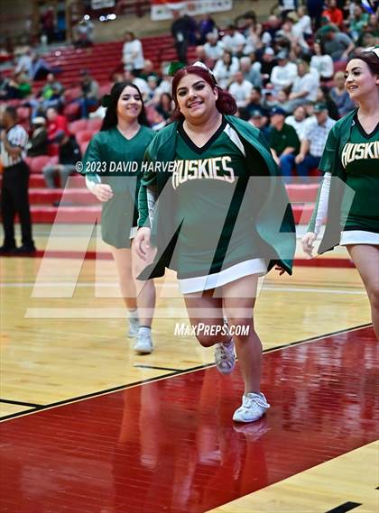 Thumbnail 3 in (CHSAA 3A Boys Basketball first Round) SkyView Academy vs Highland photogallery.
