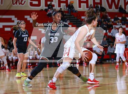 Thumbnail 3 in Mater Dei vs. Orangewood Academy (Battle at the Beach) photogallery.