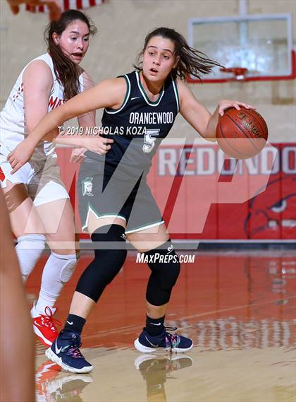 Thumbnail 1 in Mater Dei vs. Orangewood Academy (Battle at the Beach) photogallery.