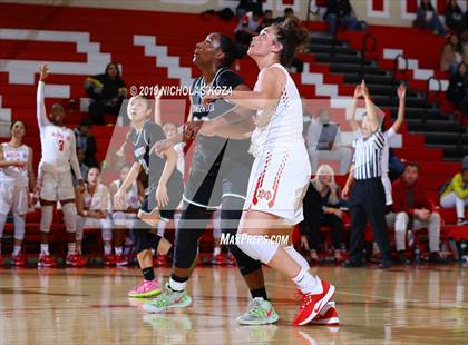 Thumbnail 2 in Mater Dei vs. Orangewood Academy (Battle at the Beach) photogallery.