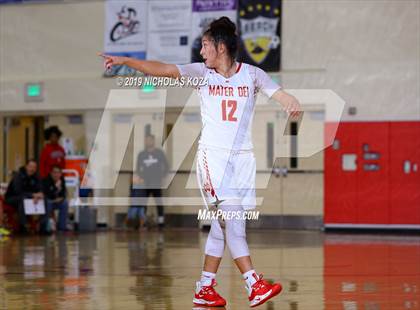 Thumbnail 3 in Mater Dei vs. Orangewood Academy (Battle at the Beach) photogallery.