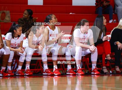 Thumbnail 3 in Mater Dei vs. Orangewood Academy (Battle at the Beach) photogallery.