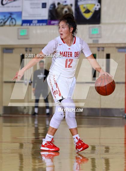 Thumbnail 2 in Mater Dei vs. Orangewood Academy (Battle at the Beach) photogallery.
