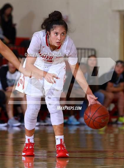 Thumbnail 2 in Mater Dei vs. Orangewood Academy (Battle at the Beach) photogallery.