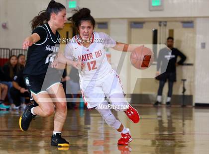 Thumbnail 1 in Mater Dei vs. Orangewood Academy (Battle at the Beach) photogallery.