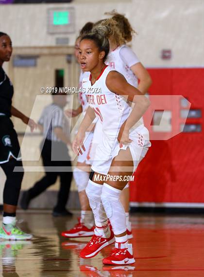 Thumbnail 1 in Mater Dei vs. Orangewood Academy (Battle at the Beach) photogallery.