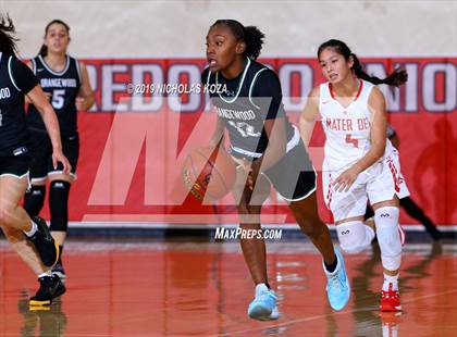 Thumbnail 3 in Mater Dei vs. Orangewood Academy (Battle at the Beach) photogallery.