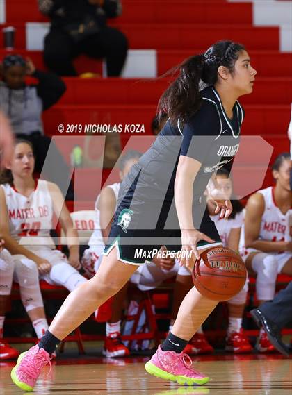 Thumbnail 2 in Mater Dei vs. Orangewood Academy (Battle at the Beach) photogallery.