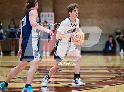 Thumbnail 1 in (CHSAA 3A Boys Basketball First Round) The Pinnacle vs Salida photogallery.