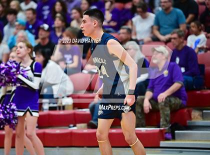 Thumbnail 2 in (CHSAA 3A Boys Basketball First Round) The Pinnacle vs Salida photogallery.