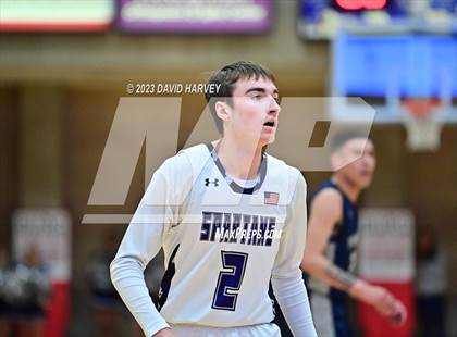 Thumbnail 1 in (CHSAA 3A Boys Basketball First Round) The Pinnacle vs Salida photogallery.