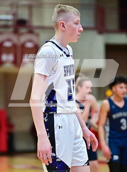 Thumbnail 2 in (CHSAA 3A Boys Basketball First Round) The Pinnacle vs Salida photogallery.