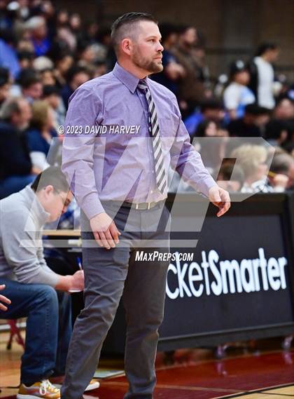 Thumbnail 1 in (CHSAA 3A Boys Basketball First Round) The Pinnacle vs Salida photogallery.