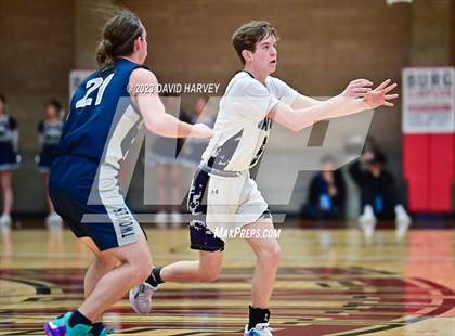 Thumbnail 3 in (CHSAA 3A Boys Basketball First Round) The Pinnacle vs Salida photogallery.