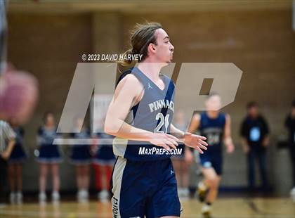 Thumbnail 3 in (CHSAA 3A Boys Basketball First Round) The Pinnacle vs Salida photogallery.